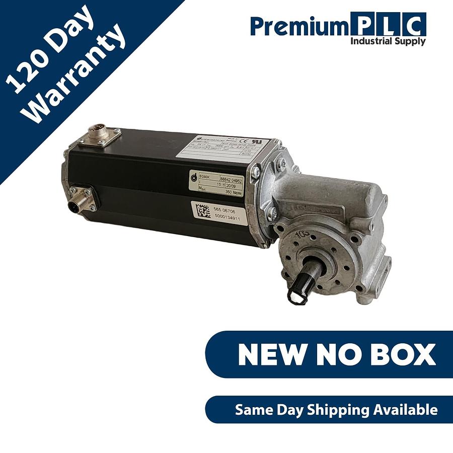 Used NEW DUNKERMOTOREN BG65X75CI-SG80K CANopen INTERFACE SERVO GEAR MOTOR BG 65x75 CI