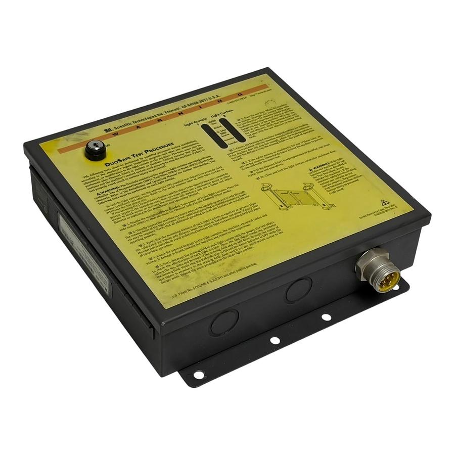 Used STI 43207-0020 DuoSafe AC1 Safety Light Curtain Controller Power Supply