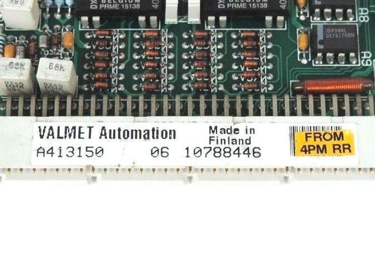 Used VALMET AUTOMATION A413150 MODULE BOU8 BOU-8