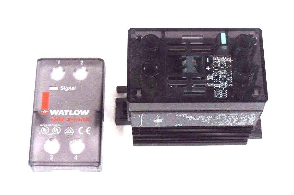 Used WATLOW 5-598-322 DIN-A-MITE SOLID STATE CONTROLLER 600V, 50/60HZ, 5598322