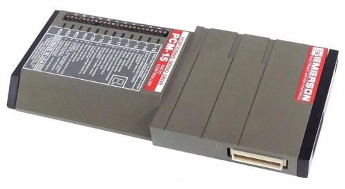Used EMERSON PCM-15 PROGRAMMABLE MOTION CONTROL DRIVE MODULE 960113-01 FW-401168-01