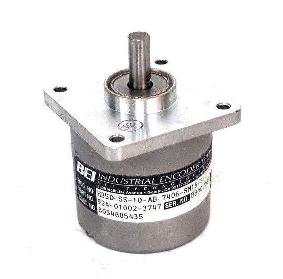 NEW BEI H25D-SS-10-AB-7406-SM16-S ENCODER 924-01002-3747 7.5-24VDC IN
