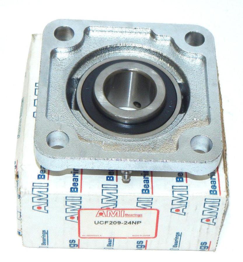 Used NIB AMI UCF209-24NP FLANGE MOUNTED BEARING