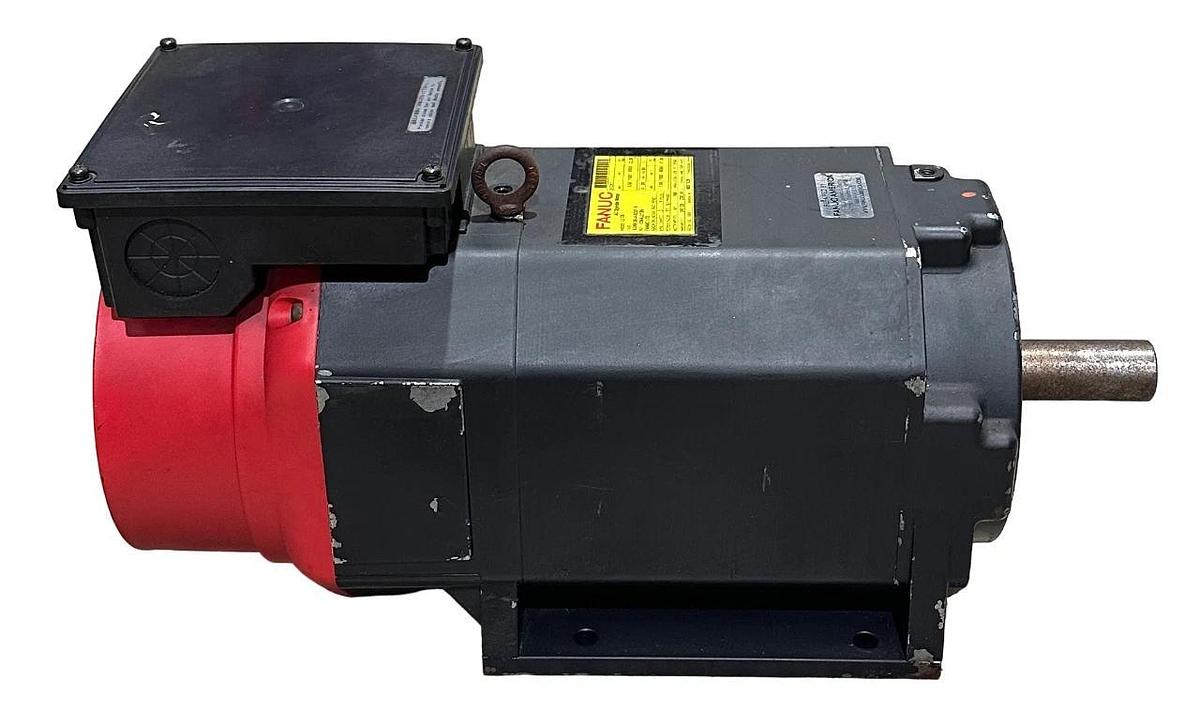 Refurbished REPAIRED FANUC A06B-0844-B201 / A06B-0844-B201-R aC6 AC SPINDLE MOTOR 7.5kW 3PH