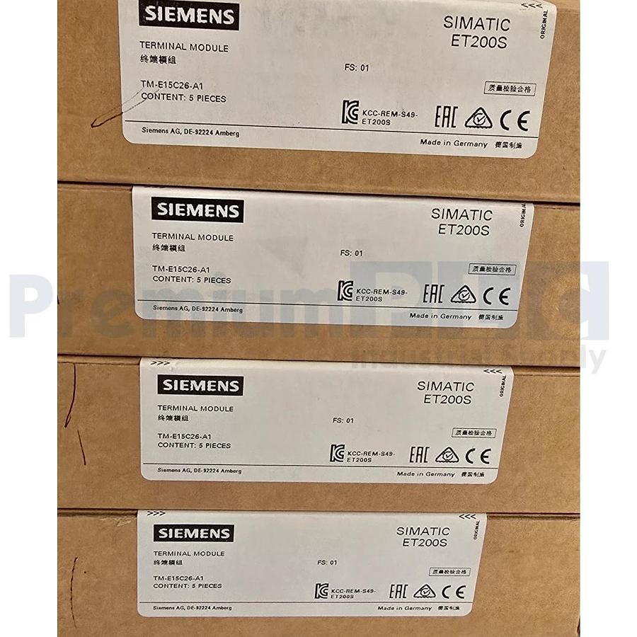 Used LOT OF 8 BOXES SIEMENS 6ES7193-4CA50-0AA0 SIMATIC ET200S TERMINAL MODULES NSFS