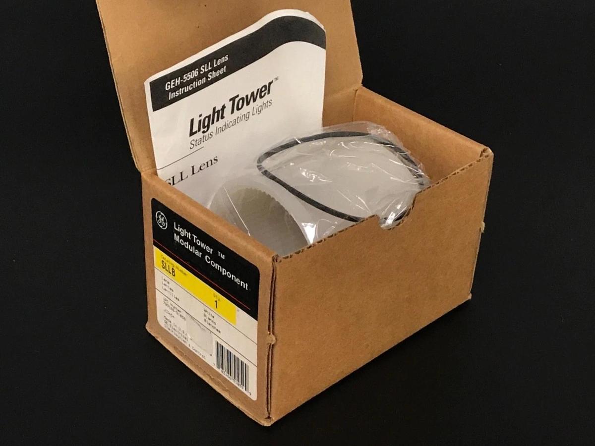 Used NIB GENERAL ELECTRIC SLLB WHITE LIGHT TOWER LENS