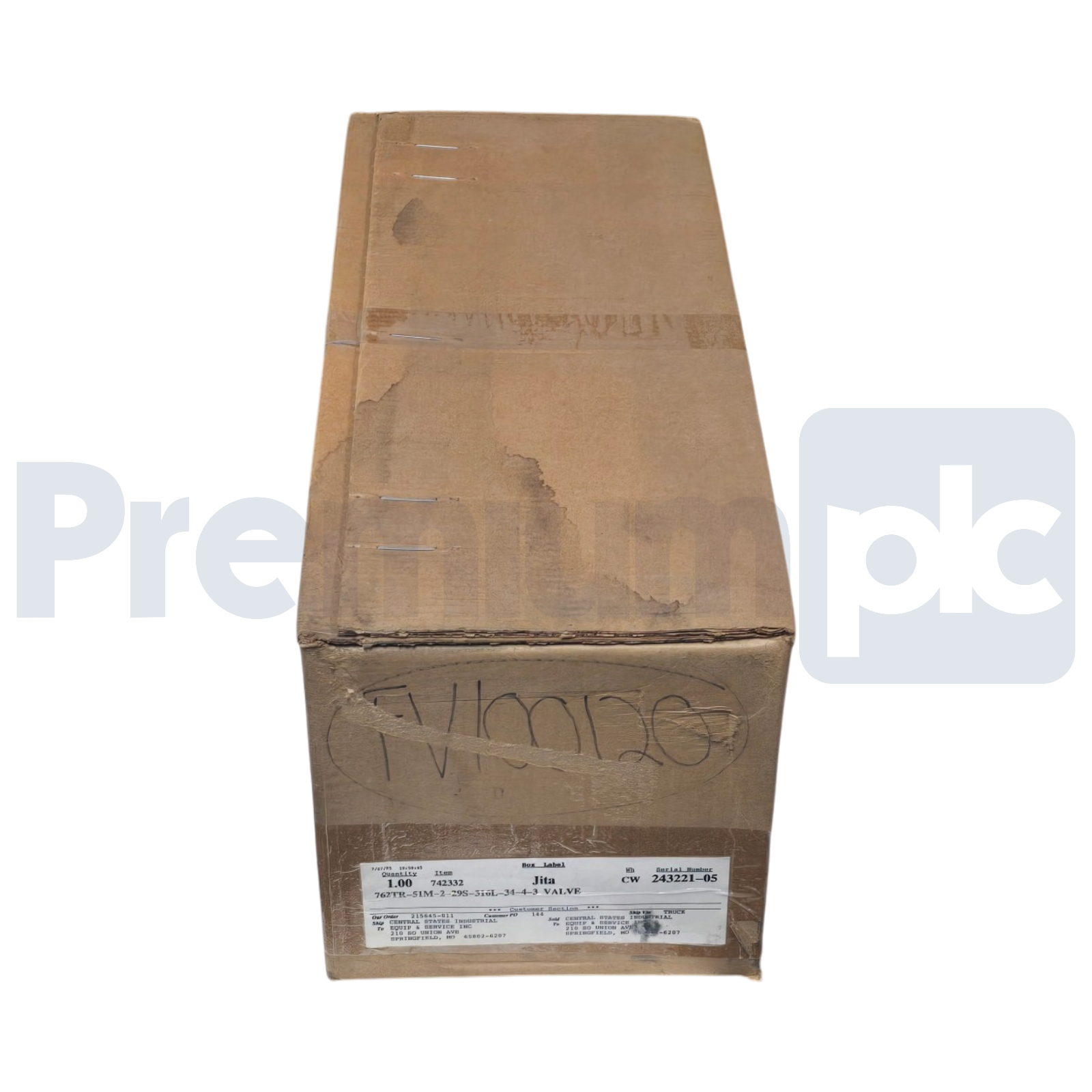 Used Alfa Laval Tri-Clover 762TR 2" SS316 Seat Valve 762TR-51M-2-29S-316L-34-4-3 NEW