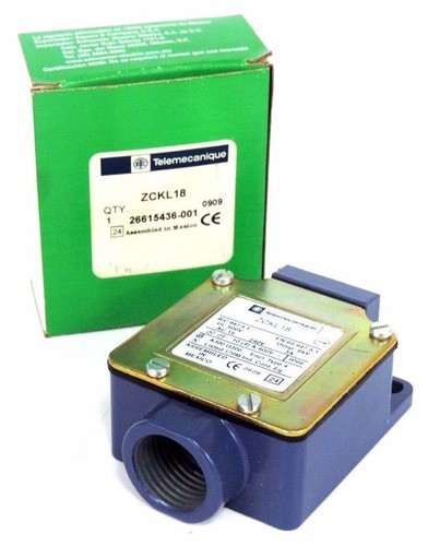 Used NIB TELEMECANIQUE ZCKL18 LIMIT SWITCH BODY 25676604-001