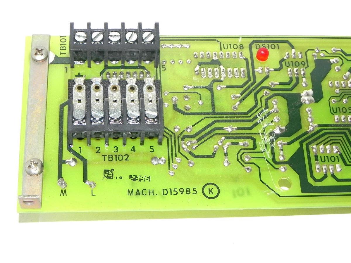 Used AVTRON SUB-ASSY. A 14927 BOARD REV. F. ASSY. 630101 REV. A, MACH. D15985