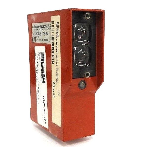 Used LEUZE DDLS 78.5 OPTICAL DATA TRANSMISSION 50017928, DDLS785, 12-30 VDC