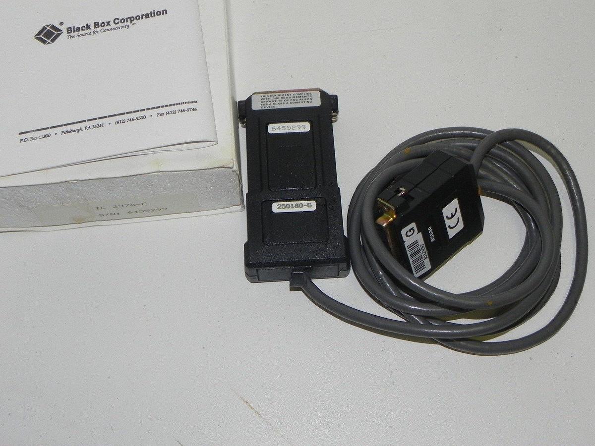 Used NEW BLACK BOX IC486A NON-POWERED RS232-RS485 INTERFACE CONVERTER