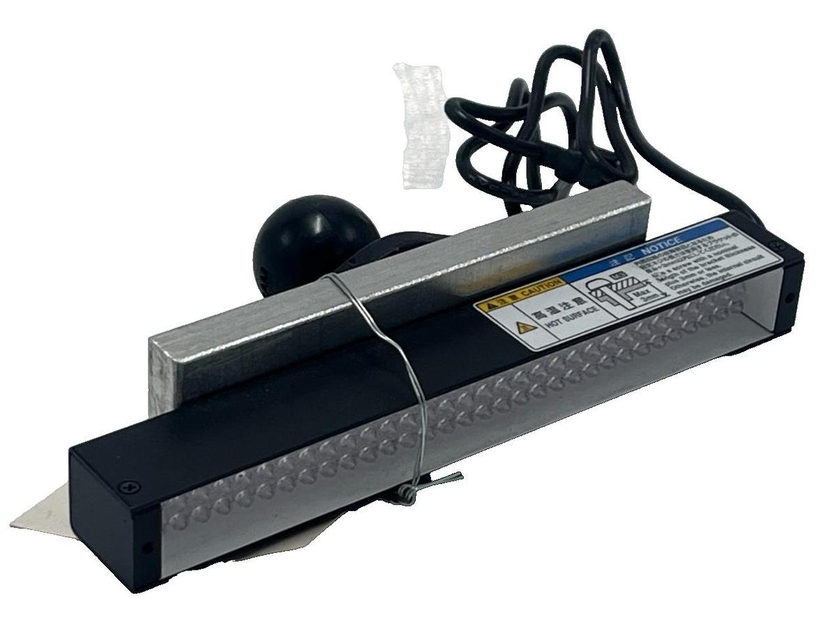 Used LOT OF 5 KEYENCE CA-DBB13 LED BLUE LIGHT BAR UNIT W/ RAM BALL ADAPTER MOUNT NSNP