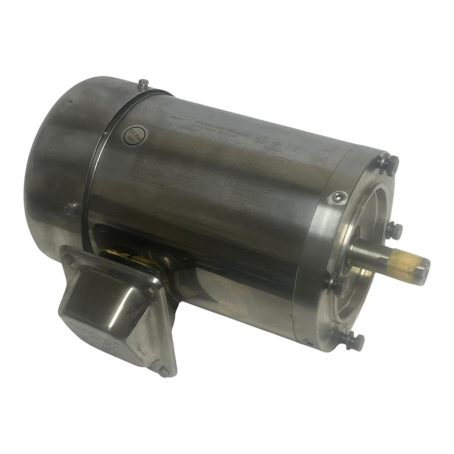 Dayton 6WY60C Washdown Premium 1.5 HP 3 Phase AC Motor 1750RPM Frame 145TC