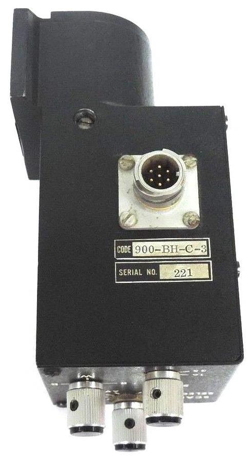 Used SPECTRA FILM GATE PHOTOMETER W/ CONTINUOUS PRINTER PROBE 900-BH-C-3 & BRACKETS
