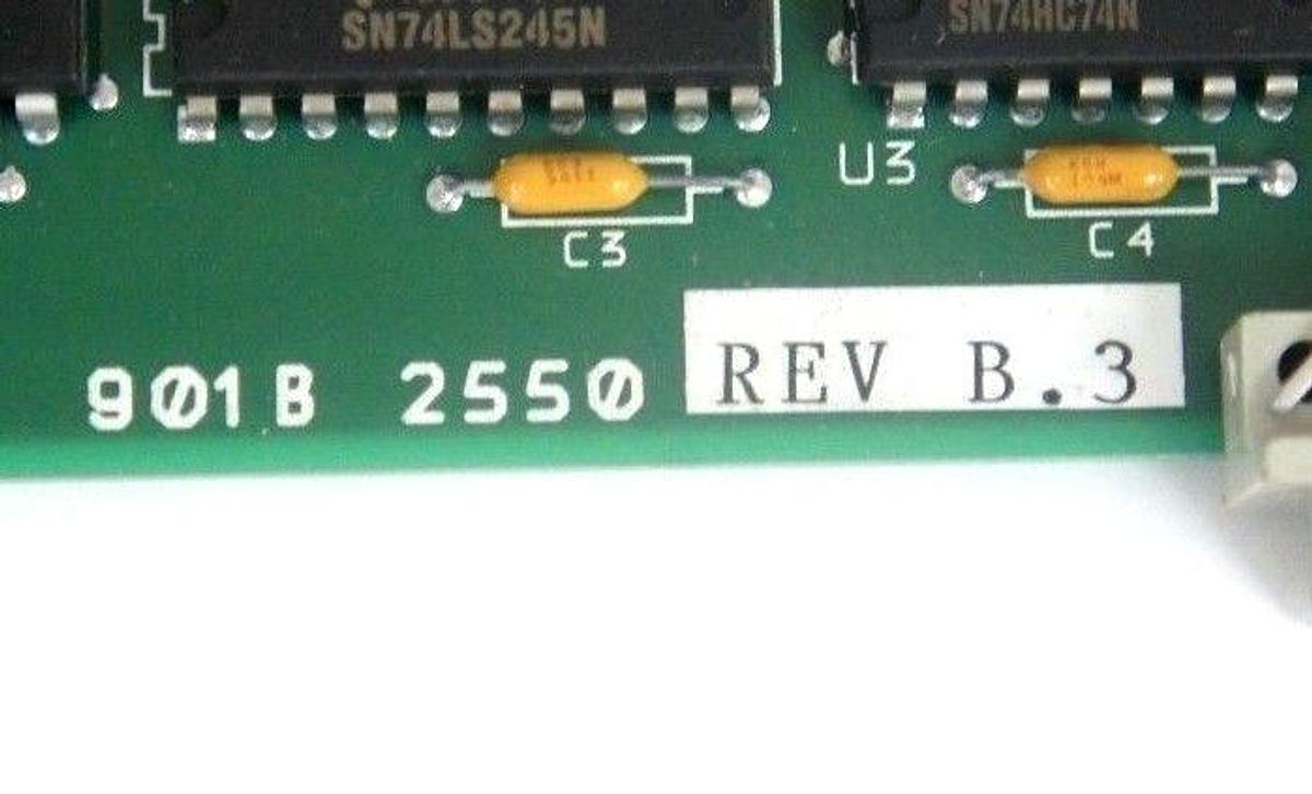 Used CONTROL TECHNOLOGY 901B-2550 ISOLATED ANALOG INPUT MODULE REV B.3 901B2550