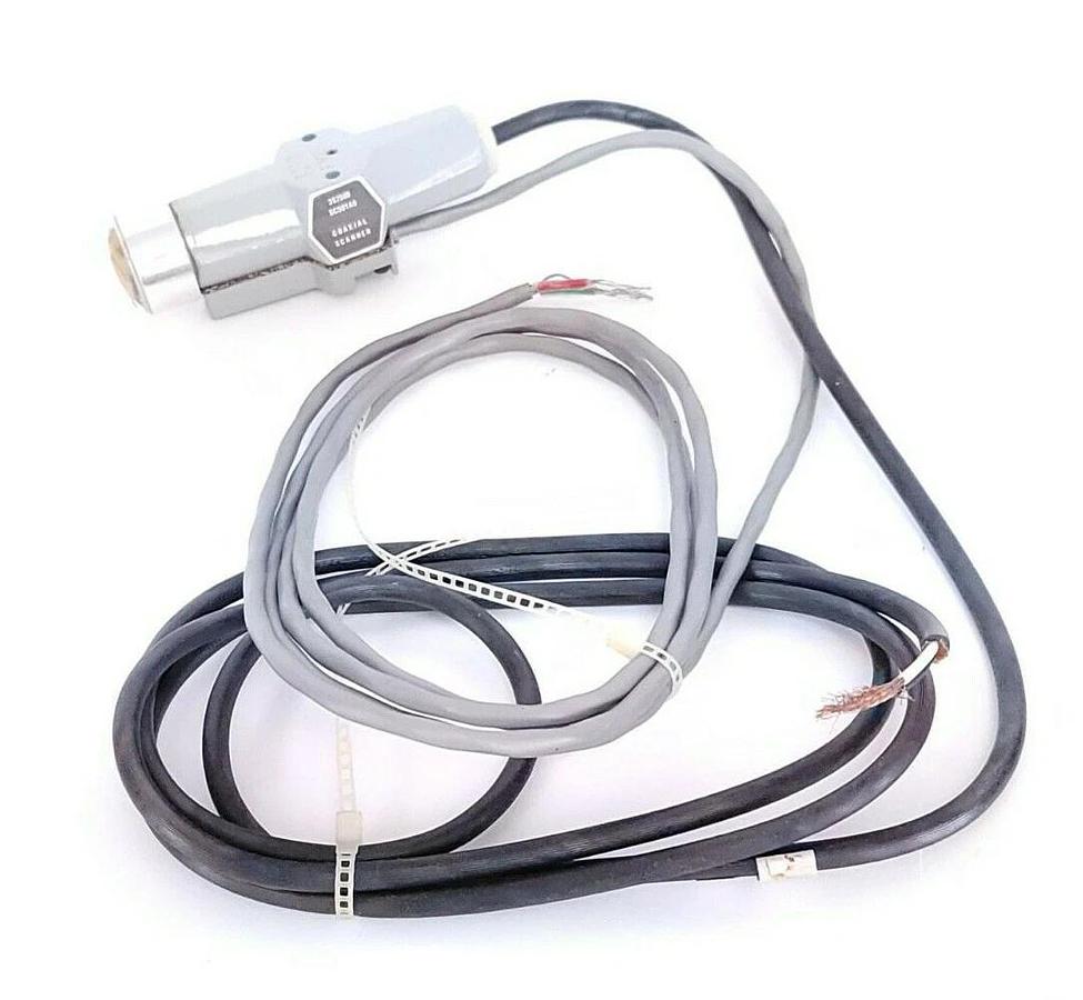 Used NIB GENERAL ELECTRIC 3S7505SC501A6 PHOTOELECTRIC COAXIAL SCANNER 6' CABLE
