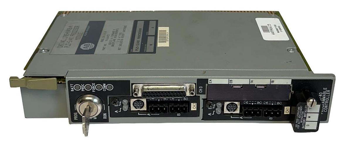 Used ALLEN BRADLEY 1785-L40B /A PLC-5/40 PROCESSOR MODULE PLC 48K WORD SRAM REPAIRED