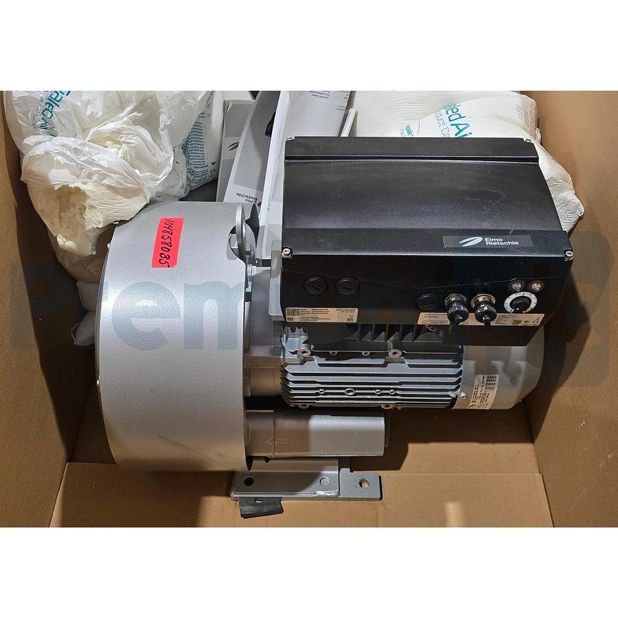 Gardner Denver Elmo G-BH1e 2BH1410-1H346-Z Side Channel Blower 4.3kW w/Converter