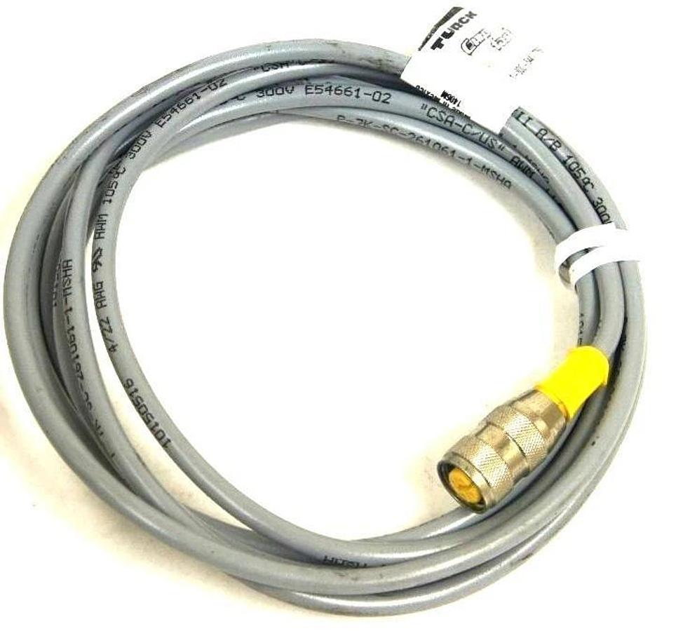 Used LOT OF 3 TURCK ELEKTRONIK U2177 EUROFAST MOLDED CORDSETS, RK 4.4T-6