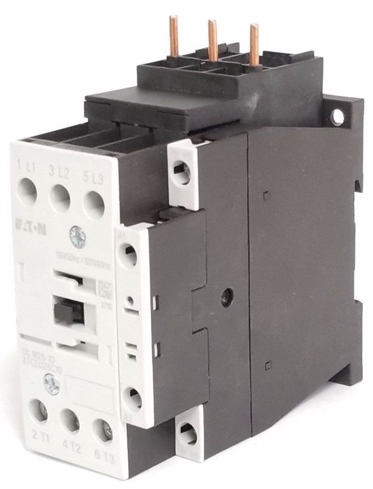 Used EATON CUTLER HAMMER XTCE018C10A CONTACTOR, 110/120V, 50/60HZ