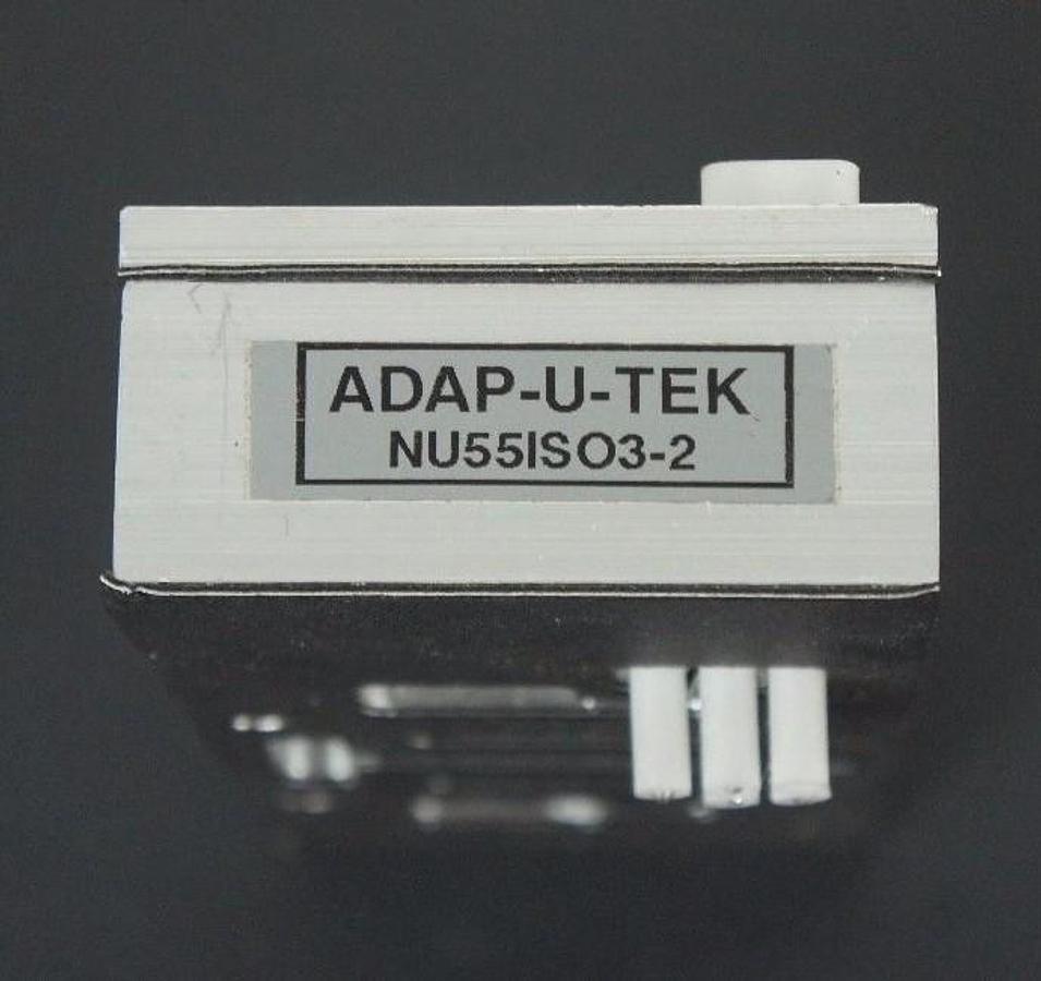 Used NEW ADAP-U-TEK NU55ISO3-2 ALUMINUM MANIFOLD NU55ISO32