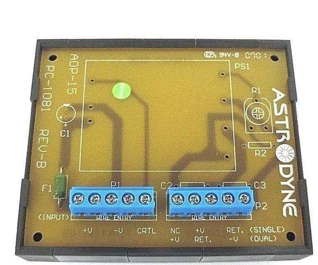 NEW ASTRODYNE ADP-15, PC-1081 REV. B DIN-RAIL MOUNTING SOCKET ADP15