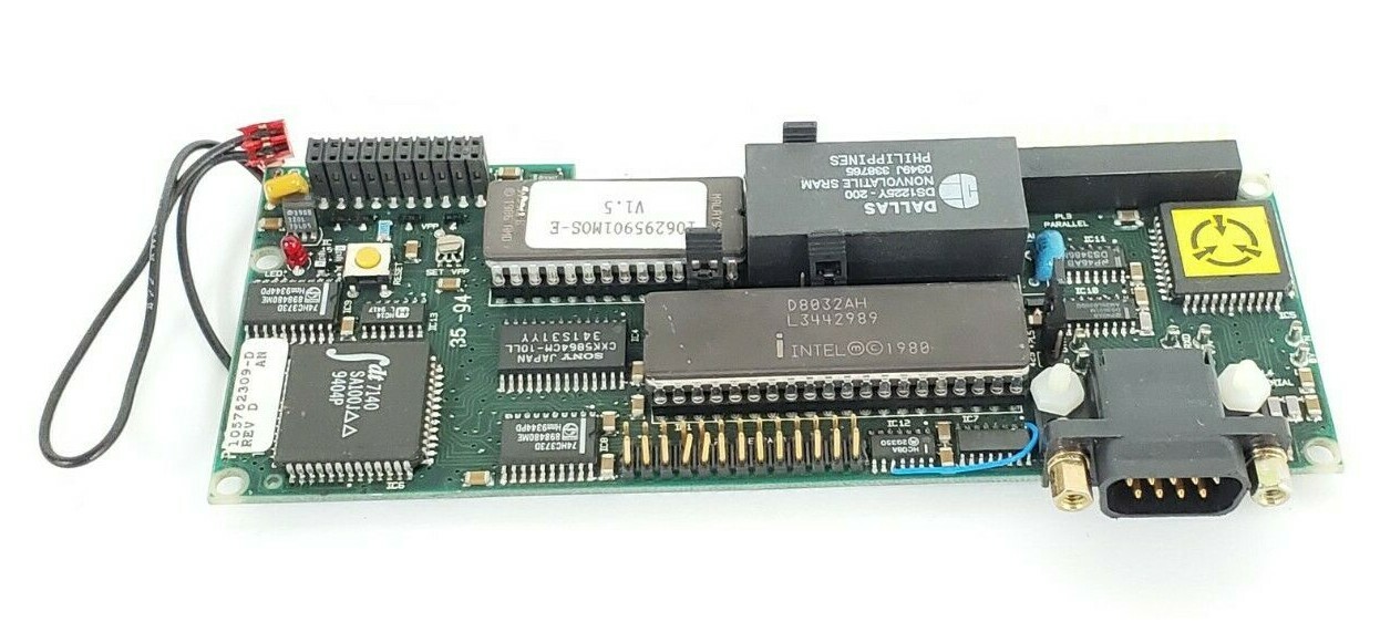 Used NEW BOSTON FINCOR 105762309-D INTERFACE BOARD REV. D AN 106295901M0S-E V: 1.5