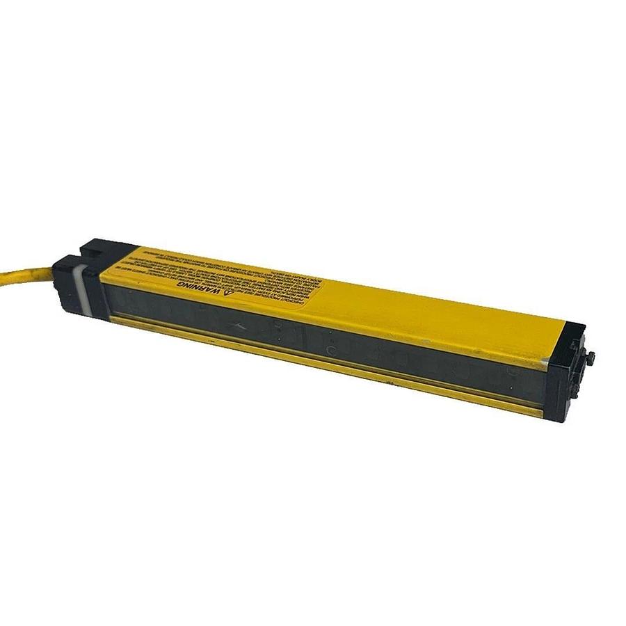 Used BANNER USR824YI MINI-SCREEN SAFETY LIGHT CURTAIN RECEIVER 19mm/0.75in