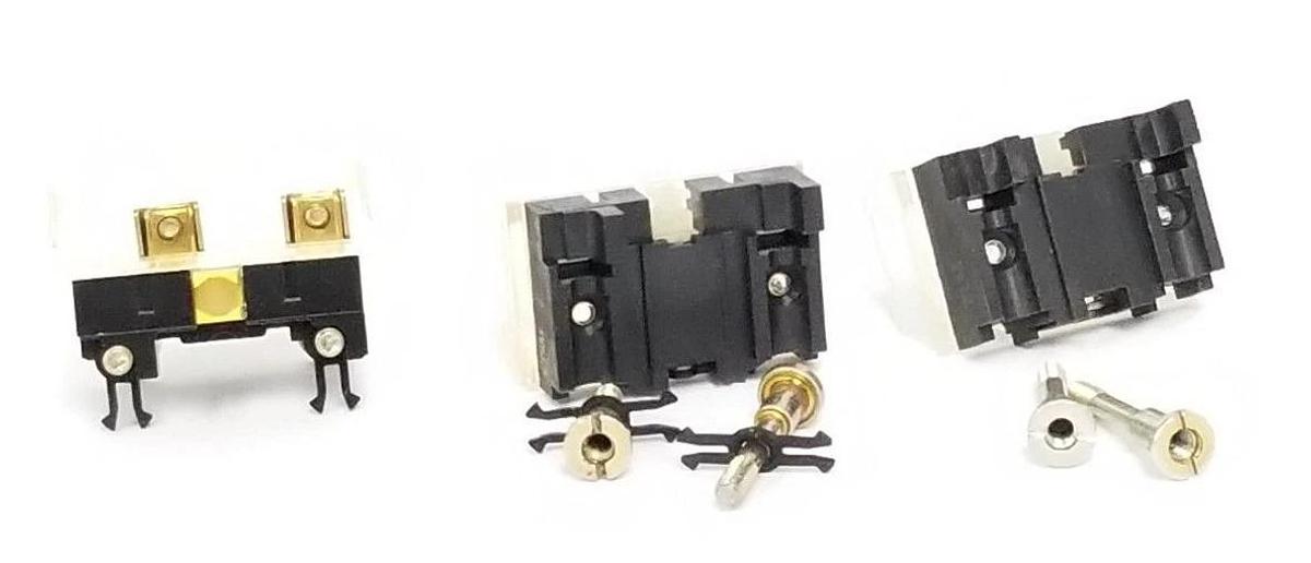 Used LOT OF 3 ALLEN BRADLEY 800T-XD2 CONTACT BLOCKS 800TXD2, SER. D
