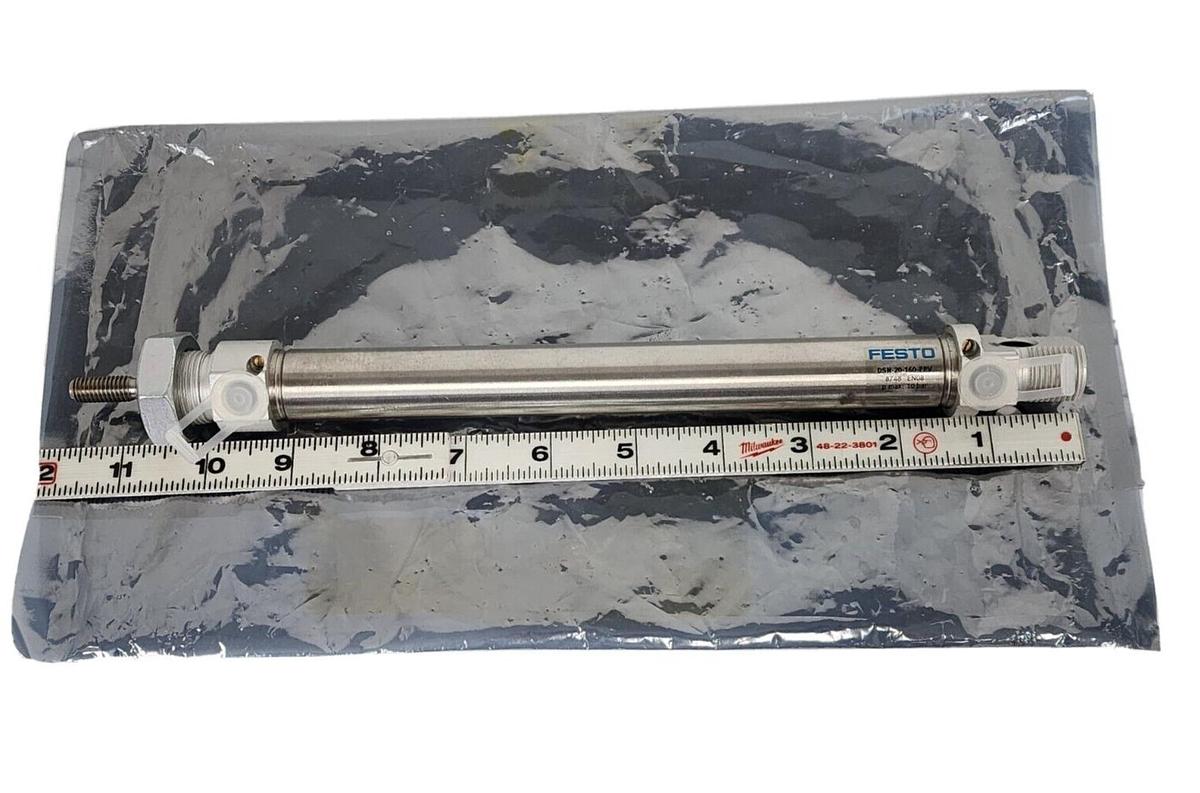 Used NEW FESTO DSN-20-160-PPV CYLINDER 8748 EN08 PMAX: 10BAR