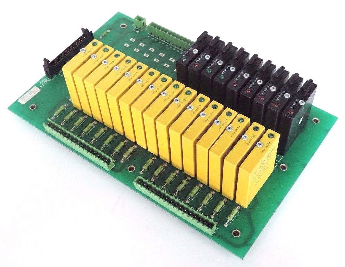 Used ABB GRAYHILL 69YY16004 RELAY CONTROL BOARD ROBOTICS W/ 70G-IAC24, 70G-OAC24