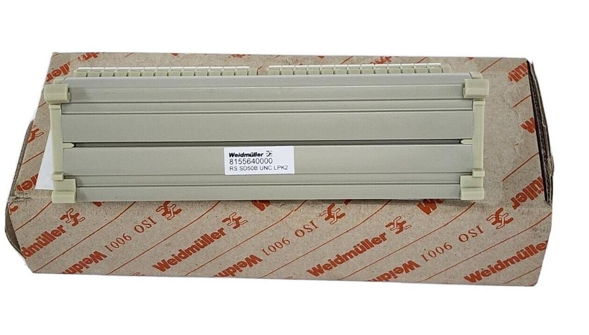 Used NIB WEIDMULLER 8155640000 RS SD50B UNC LPK2