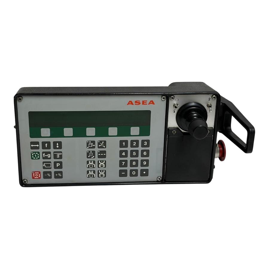 Used ASEA YB161100-DR Teach Pendant DSQC174 S2 Robot Control Panel , Cut Cable