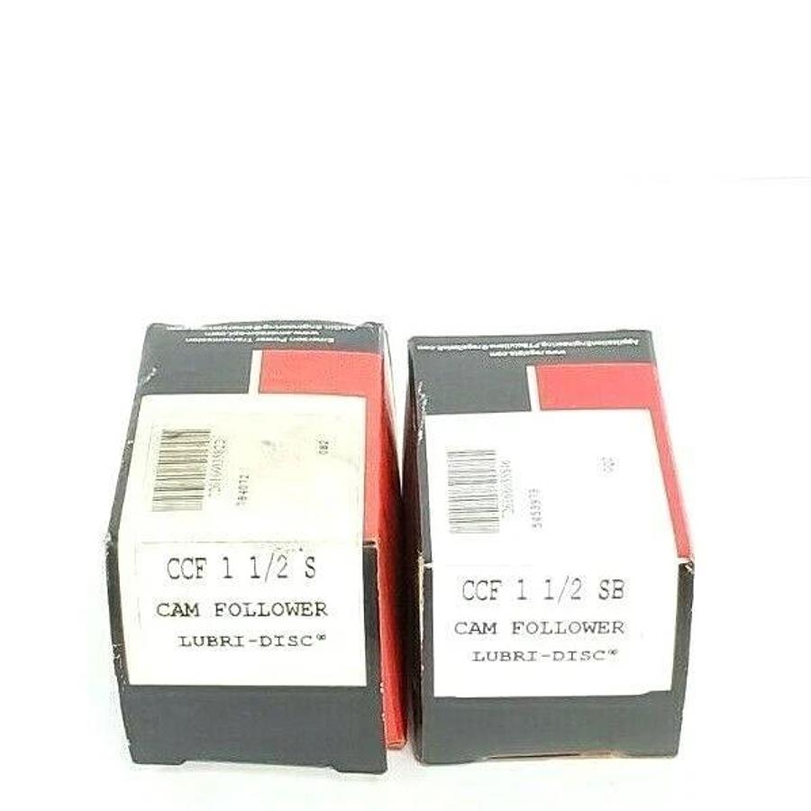 Used LOT OF 2 NIB MCGILL CCF 1 1/2 SB CAM FOLLOWERS CCF11/2SB
