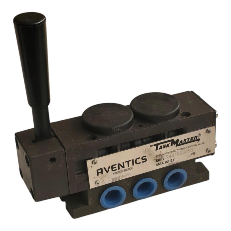 Used Rexroth | Aventics R431008498 Taskmaster Pneumatic Directional Valve 150PSI NSNP