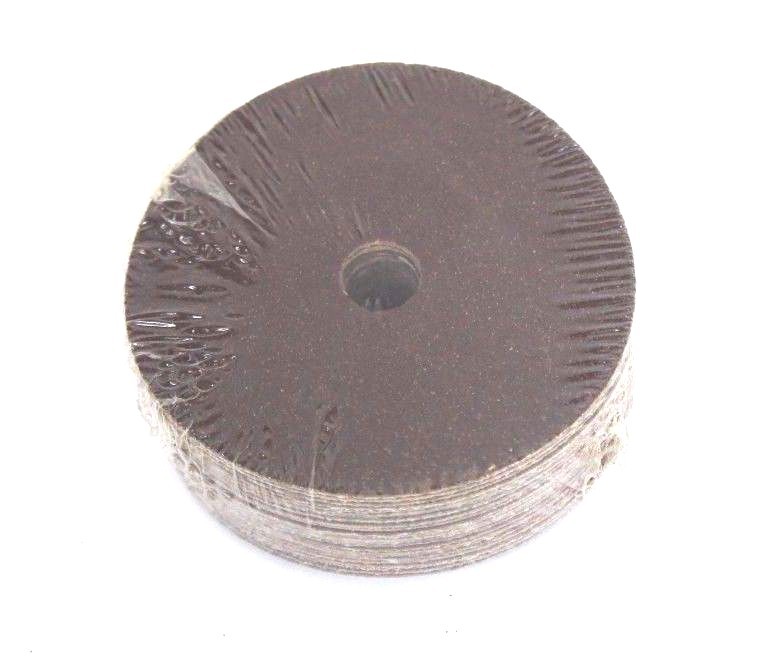 NIB ARC TYPE VA113 RESIN FIBER DISCS 4" X 5/8" 80 GRIT QTY: 25