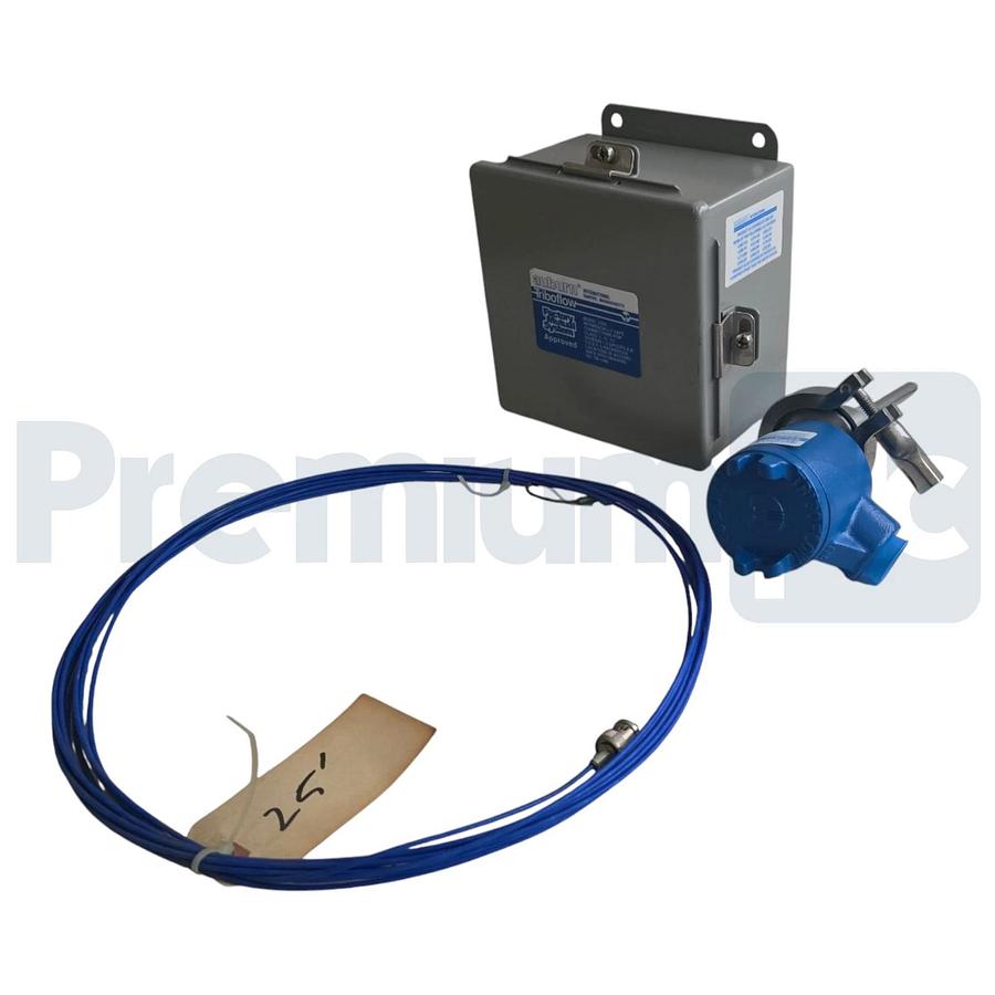 Auburn Triboflow 2200 Solids Flow Detector Kit Control Enclosure Probe & Cable