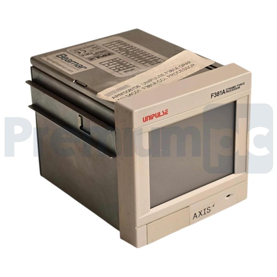 Used Unipulse F381A Dynamic Force Processor Digital Indicator/Display TFT 24VDC USPI