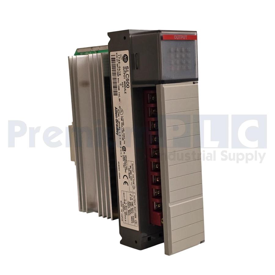 ALLEN BRADLEY 1746-OA16 /C SLC 500 16-PT OUTPUT MODULE 1746-0A16 NSNP (READ)