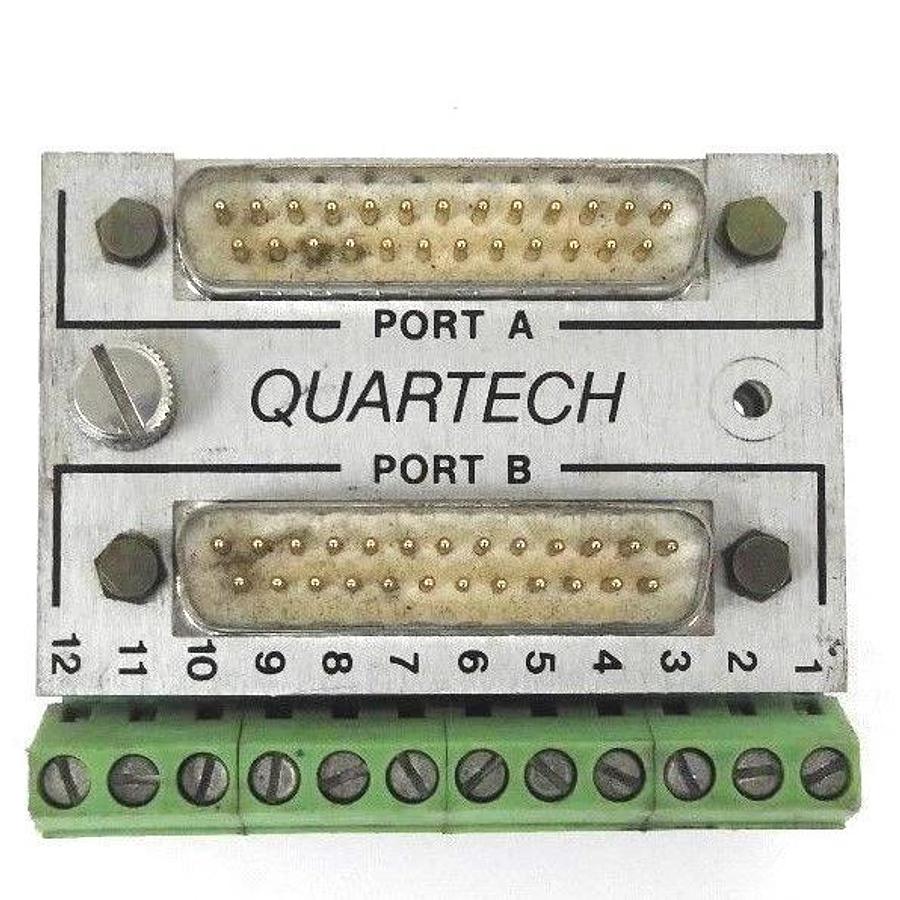 Used QUARTECH 600P17H03 CIRCUIT BOARD W/ CONNECTORS