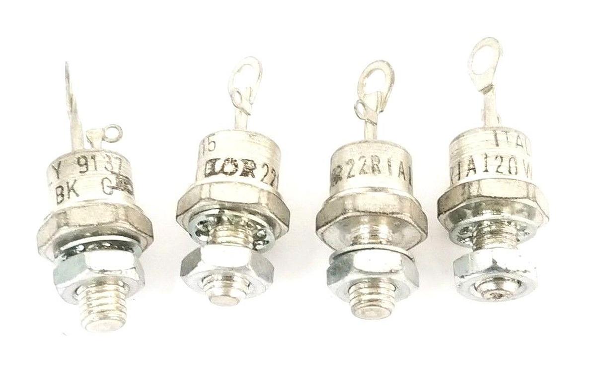 Used LOT OF 4 VISHAY 22RIA120-W-BK SCR THYRISTORS 22RIA120