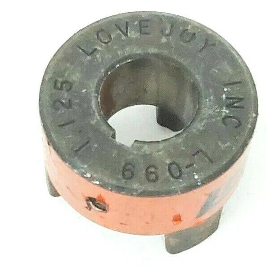 Used LOVEJOY L-099 COUPLER SET 1.125" BORE L099