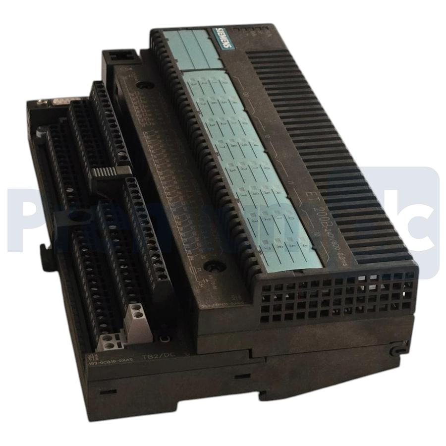 Used Siemens 6ES7133-0BN11-0XB0 ET 200B SIMATIC DP Module w/6ES7193-0CB10-0XA0 NUPI
