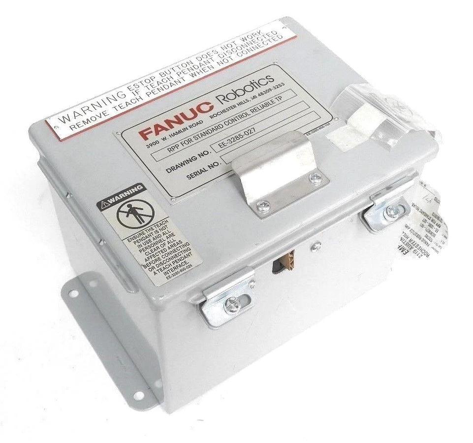 Used NEW FANUC ROBOTICS EE-3285-027 RPP FOR STANDARD CONTROL RELIABLE TP EE3285800154