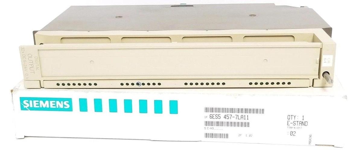 Used SIEMENS 6ES5-457-7LA11 SIMATIC S5 DIGITAL OUTPUT MODULE 6ES54577LA11