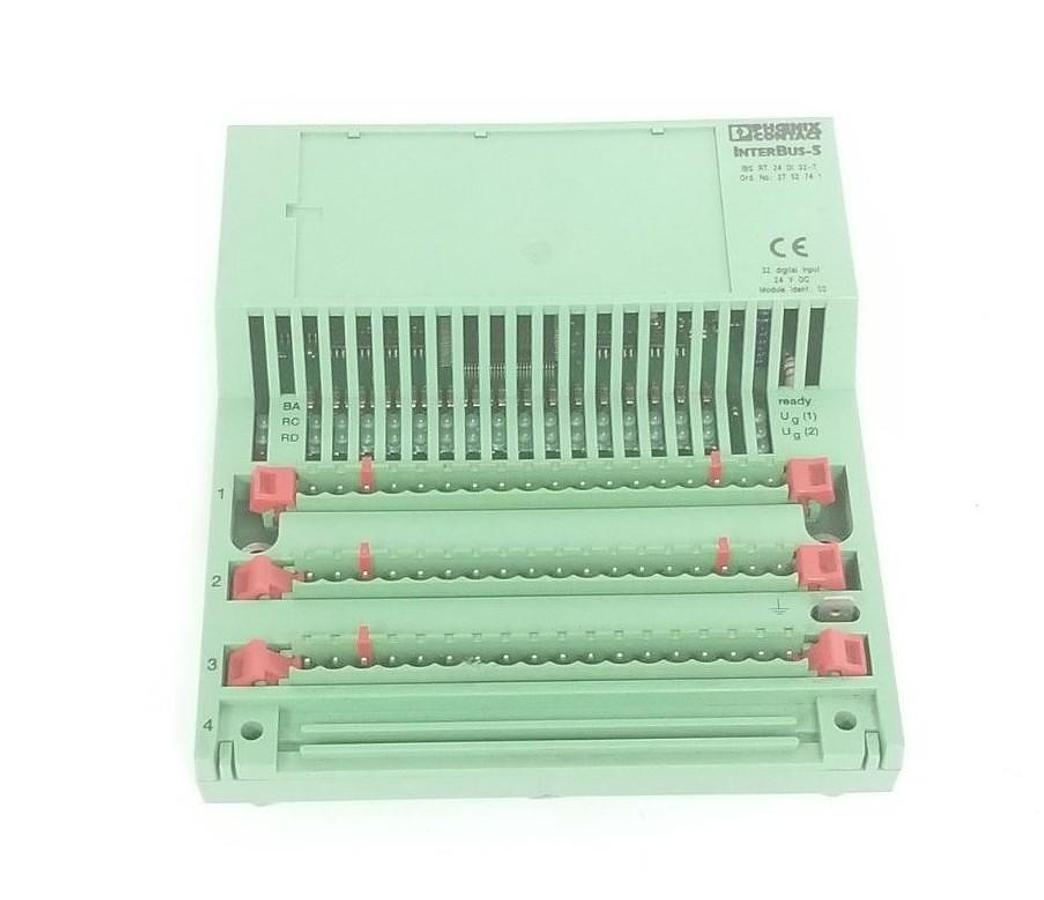 Used PHOENIX CONTACT 2752741 INPUT MODULE INTERBUS IBS RT 24 DI 32-TPHOENIX CONTACT 2