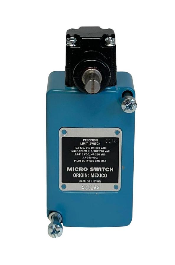 HONEYWELL MICRO SWITCH 201LS3 PRECISION LIMIT SWITCH 120/240/480VAC 10A NSMP