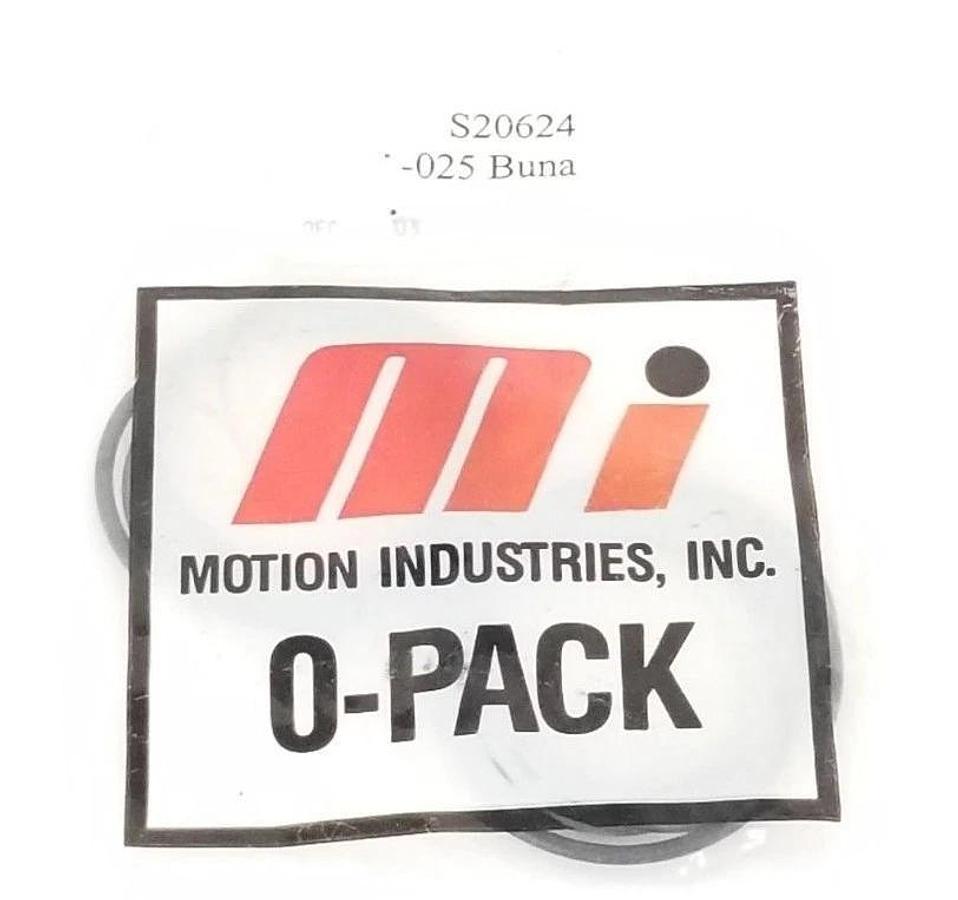 Used BAG OF 10 NEW MOTION INDUSTRIES S20624 -25 BUNA O-PACT