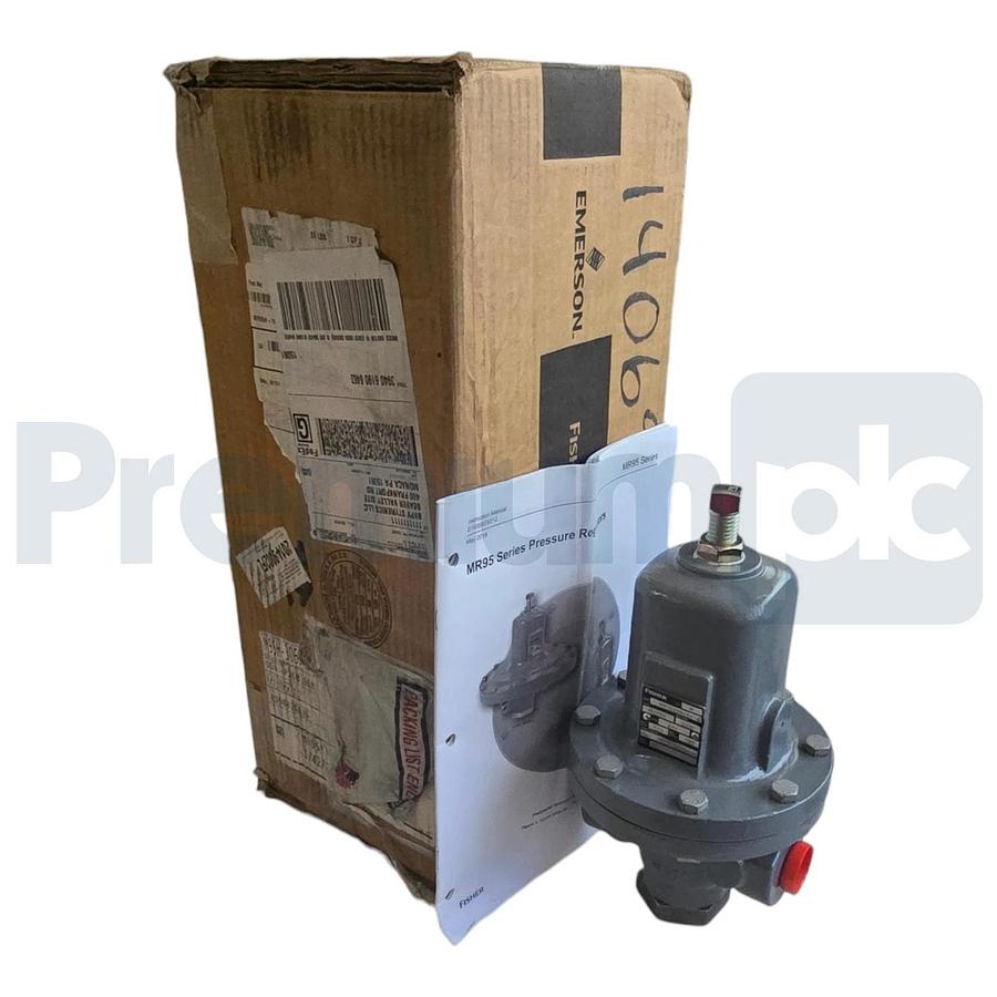 Fisher MR95H Regulator 3/4" NPT 15-30psi Spring Range M95H-3063-2242079 MR95H-19