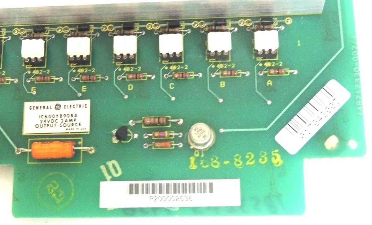 Used GE FANUC IC600YB908A OUTPUT-SOURCE MODULE REPAIRED 44A717602-002, 44A297089-G02